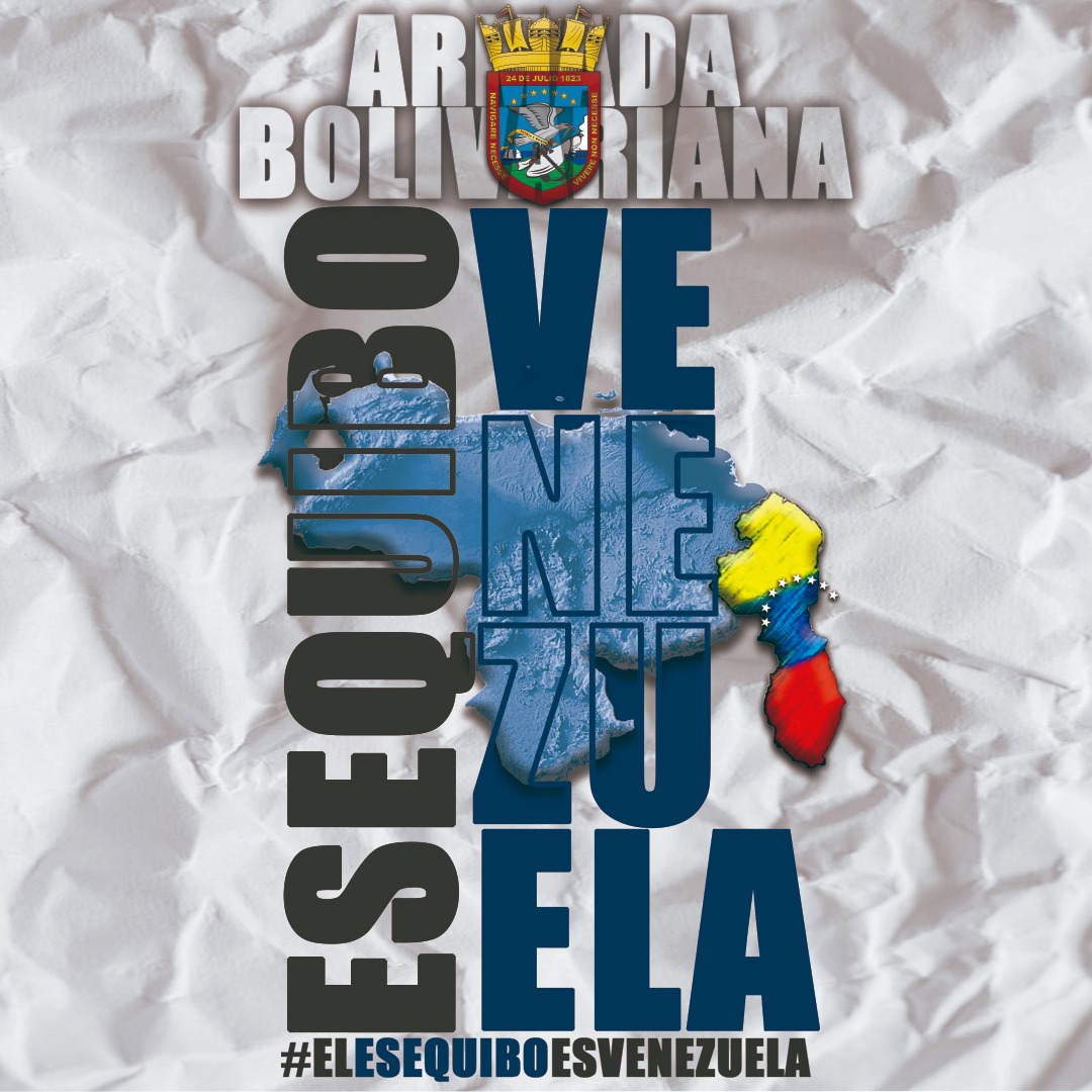 #27Sep// El Esequibo es y será por siempre territorio de Venezuela 🇻🇪

#ElEsequiboEsVenezuela
#ElEsequiboNoEsColonia