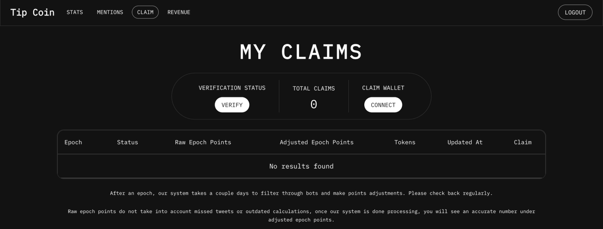 0xece's tweet photo. Hey💞 @tipcoineth Epoch 2 wallet submission is live🎴 Don't forget to connect your wallet and verify within 40 hours! Who's excited for $tip ?🥳 https://t.co/FVLvBtySsi