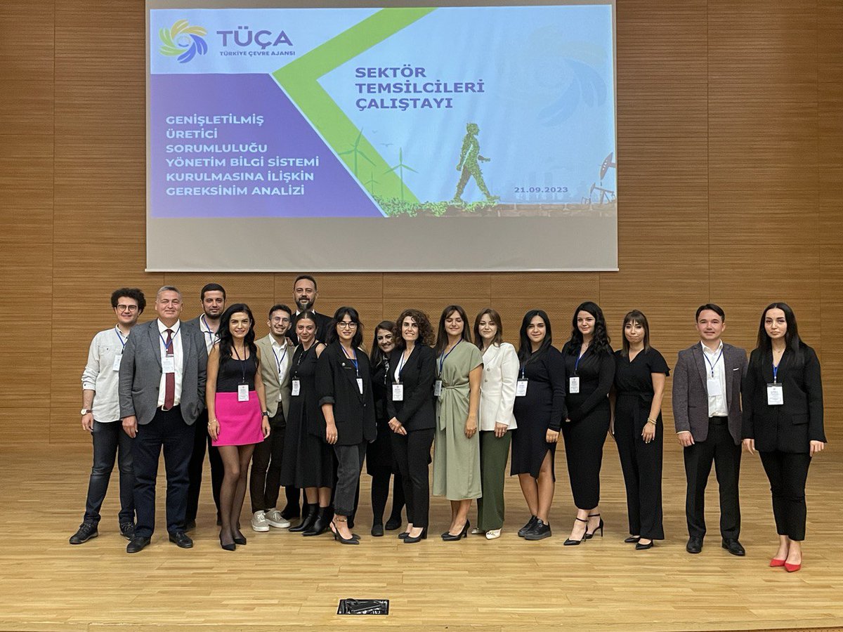 Genişletilmiş Üretici Sorumluluğu Yönetim Bilgi Sistemi Kurulması Analiz Projesi Kapsamında Sektör Temsilcileri Çalıştayı Yapıldı!
#EPR
#GÜS
#GenişletilmişÜreticiSorumluluğu
#TÜÇA
#GreenDeal
#CircularEconomy
#SustainableDevelopmentGoals
#Recycle
#ReFasionNow