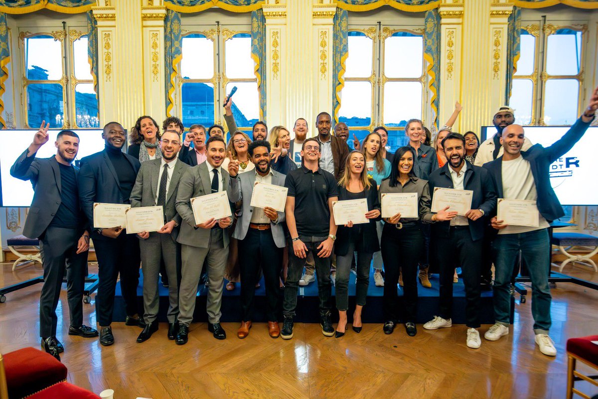 LesDetermines's tweet image. ⏳🇺🇸SAISON 2 #TogetherDTR  
Plus d'un an après, la #LearningExpedition revient pour une nouvelle saison ! 
👉 Après des mois de sélection intense, c'est au @MinistereCC que nous nous sommes retrouvés pour découvrir les lauréats 2023 ! 
Stay connected …🔥