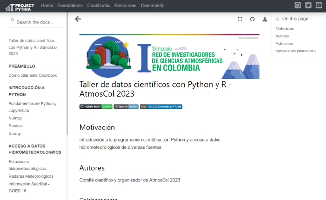 ladino_123's tweet photo. ¿Estás interesado en aprender programación científica con Python y no sabes por dónde comenzar? ¿La información hidrometeorológica (estaciones, radares, satélite, cambio climático) es de vital importancia en tu área profesional? https://t.co/ZLSv9D54VA