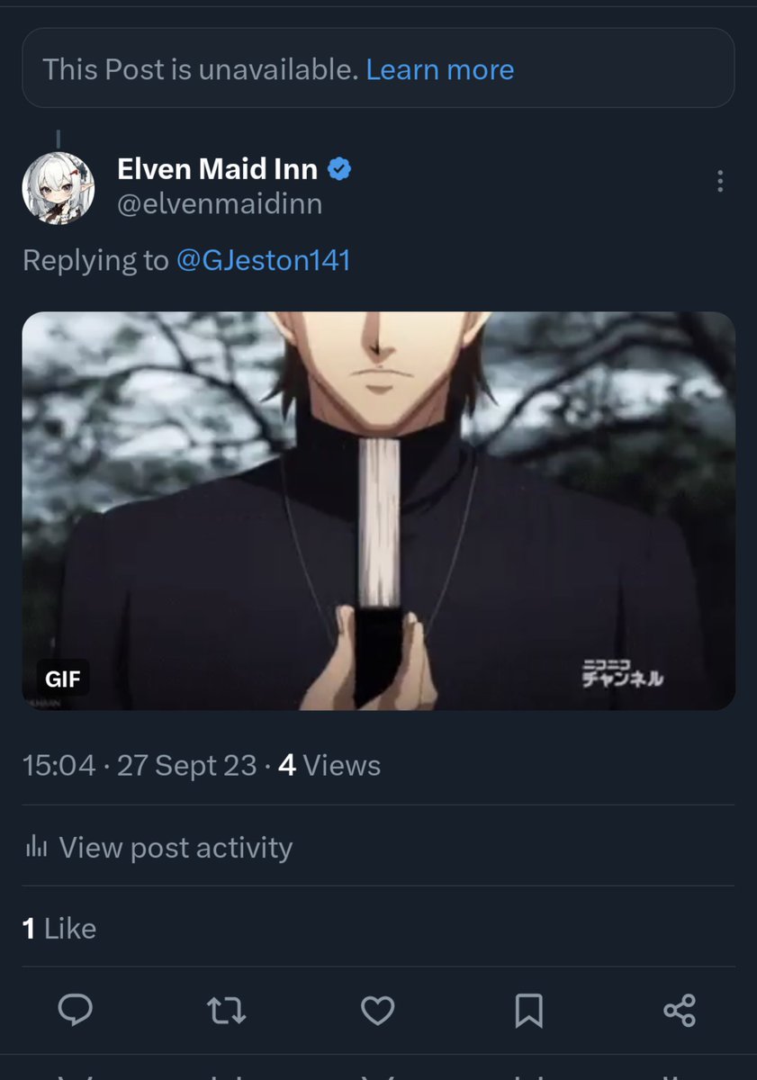 <a href="/elonmusk/">Elon Musk</a> @support I have an issue with Xwitter, One of the people I follow suddenly started showing up as "This post is unavailable". I have not mitted him nor been banned, I don't block sensitive content yet he stopped showing up on my feed. Any idea why? Please please respond.