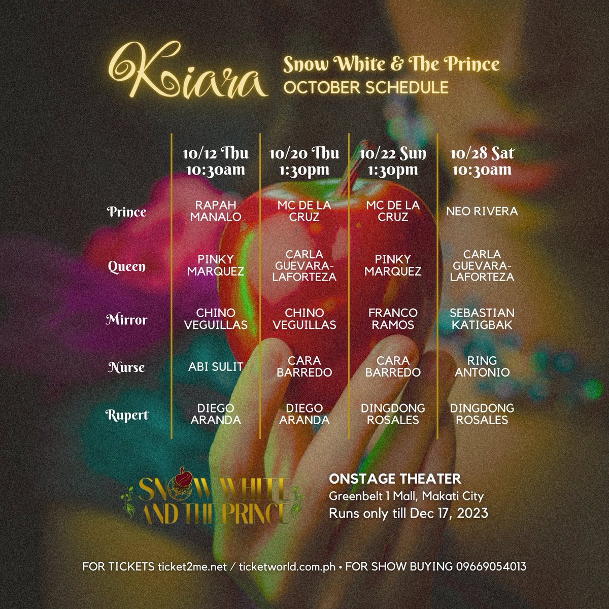 kiaracdario's tweet photo. See you this October? โจ๐
#SWATP #REP2023 https://t.co/zsfNHcDlHx