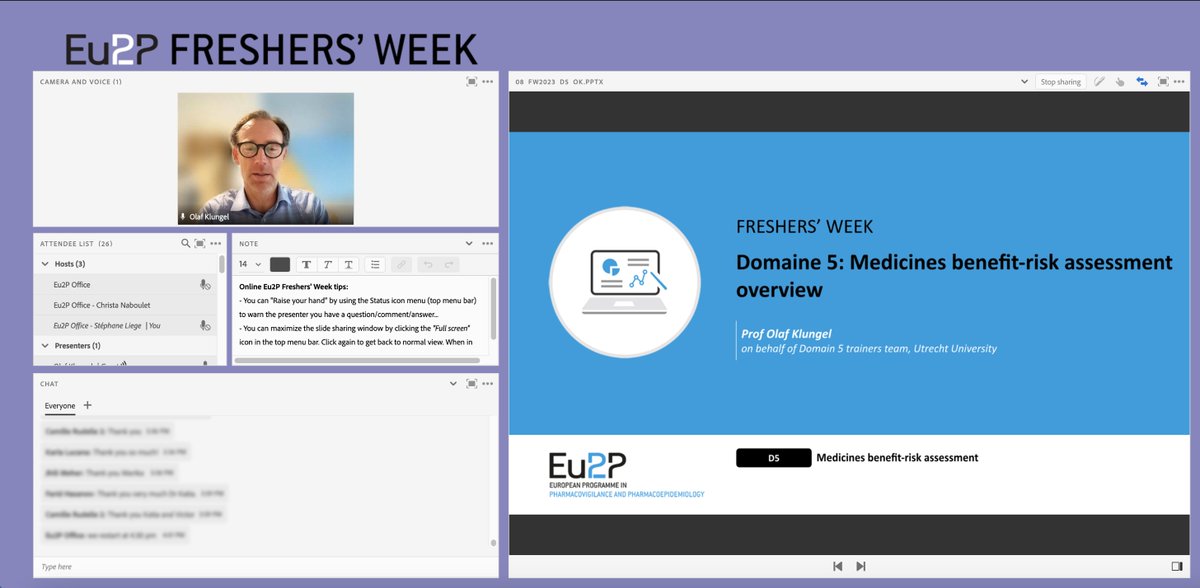 Eu2P (@eu2p) on Twitter photo Pr Olaf Klungel <a href="/UniUtrecht/">Utrecht University</a> is presenting the Medicines benefit-risk assessment and the related Eu2P course modules (course domain 5) #Eu2PFW Pr Olaf Klungel <a href="/UniUtrecht/">Utrecht University</a> is presenting the Medicines benefit-risk assessment and the related Eu2P course modules (course domain 5) #Eu2PFW