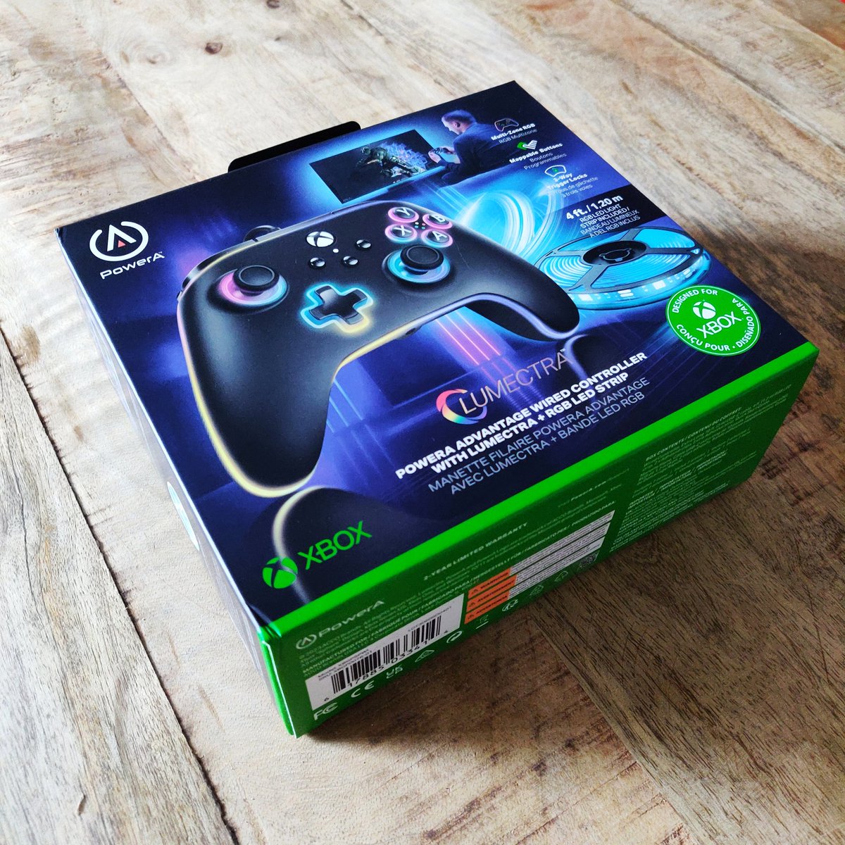PowerA just brightened my day! - thank you!

Can't wait to check out this bad boy and see how it squares off against the Spectra Infinity released previously!

Stay tuned...

<a href="/PowerA/">PowerA Gaming</a> #PowerA #Lumectra #Xbox #LED #Gameroom