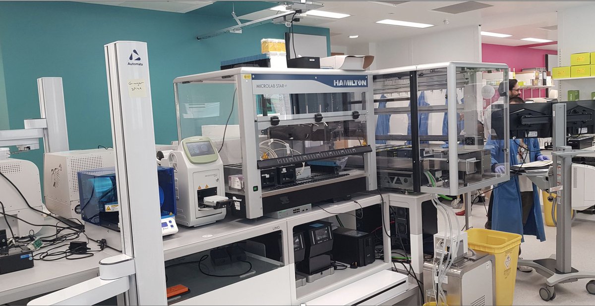 generoom's tweet photo. Another view of the #RMHautomatabuild in the CMP lab @NorthThamesGLH @royalmarsdenNHS https://t.co/peiyiVrrkt