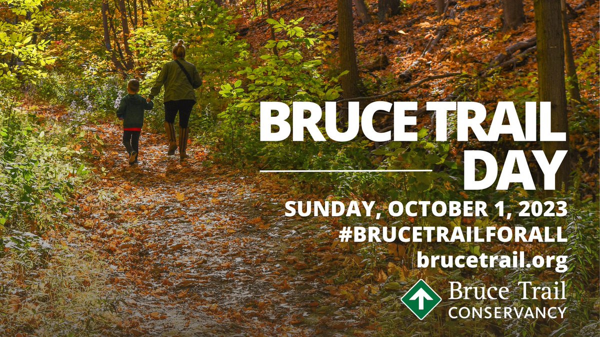 This #BruceTrailDay, we're celebrating that everyone belongs in this space, regardless of age, race, ethnicity, gender identity, sexual orientation, or circumstances. Join us at one of the many events along the #BruceTrail this Sunday.🍂
brucetrail.org/bruce-trail-da…
#BruceTrailforAll