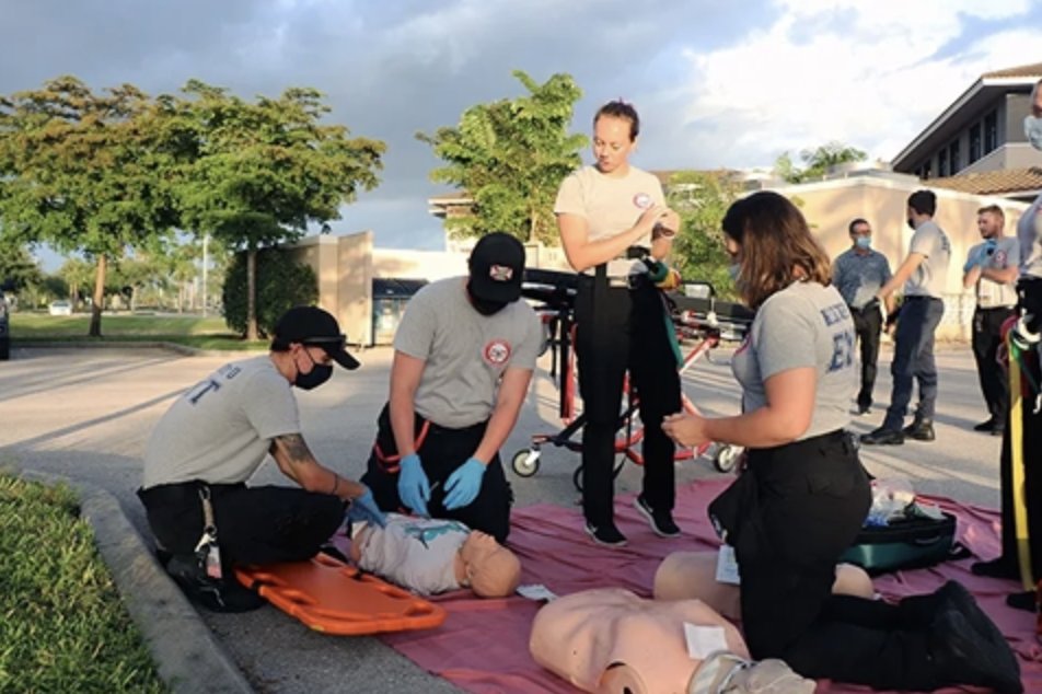 The EMT program at Hodges U. allows students to graduate with the knowledge, skills, and confidence of an EMT with the lifelike scenarios used to gain medical procedure experience. Classes start October 16th, apply today and become an EMT in 7 weeks! Tuition assistance available.