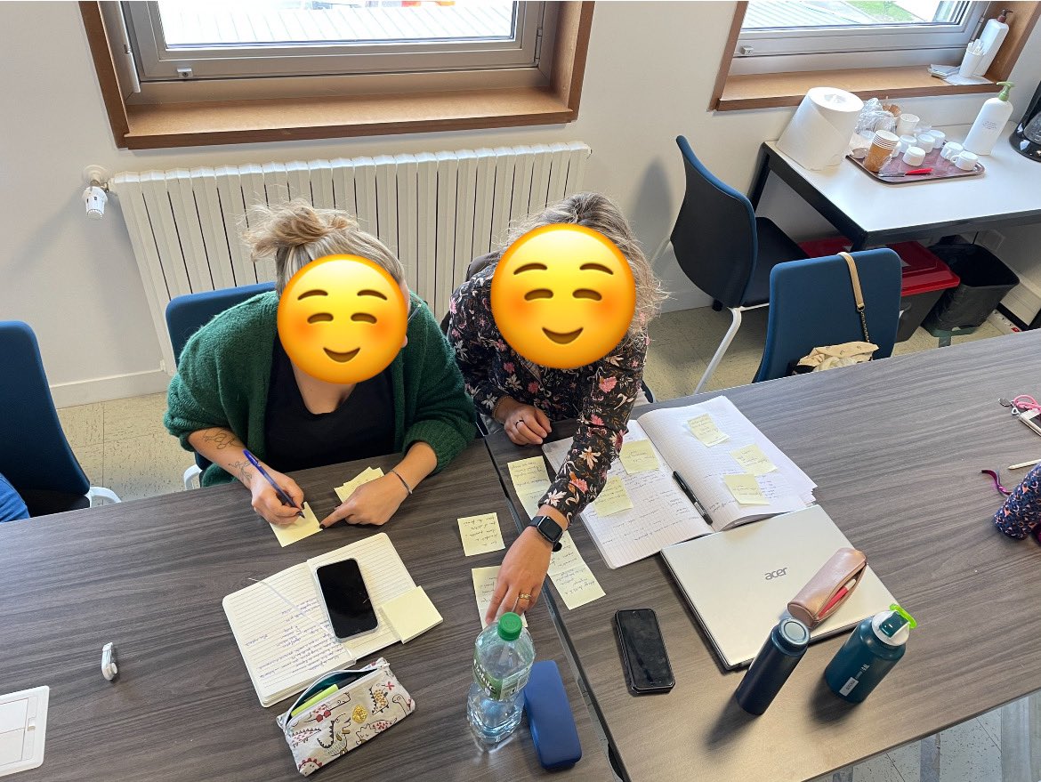 DelphImeneuraet's tweet photo. Formation #CAFIPEMF : l’action de formation. Travail des collègues autour de l’étoile de l’@educIFE. Repérer les invariants à une formation. @LaetitiaCpc @MagaliNedellec https://t.co/fSmtMMimjT