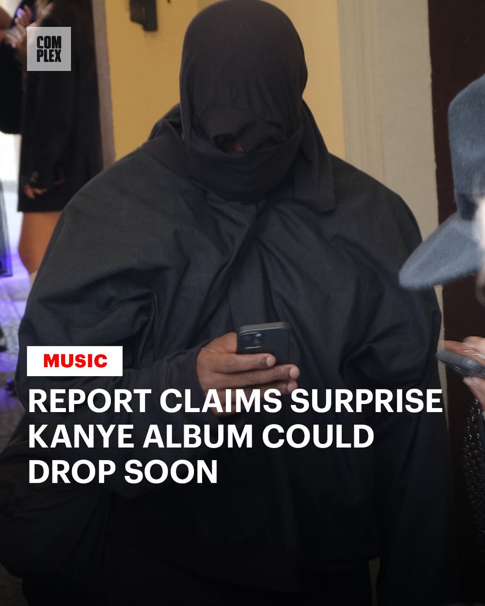Complex's tweet photo. New Ye album on the way ? https://t.co/cssI2iewz0