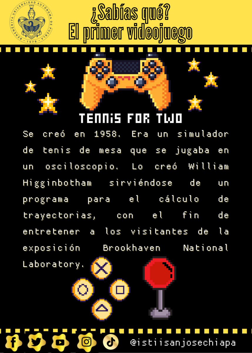 IstiiSan's tweet photo. El nacimiento de una industria que marcó un antes y después en el entretenimiento y la tecnología.
#BUAP #ISTII https://t.co/0QW7hejmCq
