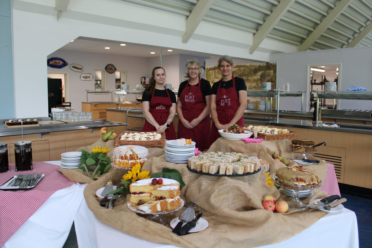 PortRegisSchool's tweet photo. How’s this for a match tea? Hats off to our amazing Head Chef, James, and our wonderful catering team for this delicious spread. Don't mind if we do...  It was great to welcome @dumpton for a fantastic afternoon of football and hockey. #portregis #matchtea #prepschoolsport https://t.co/MRG4RZ4lOs