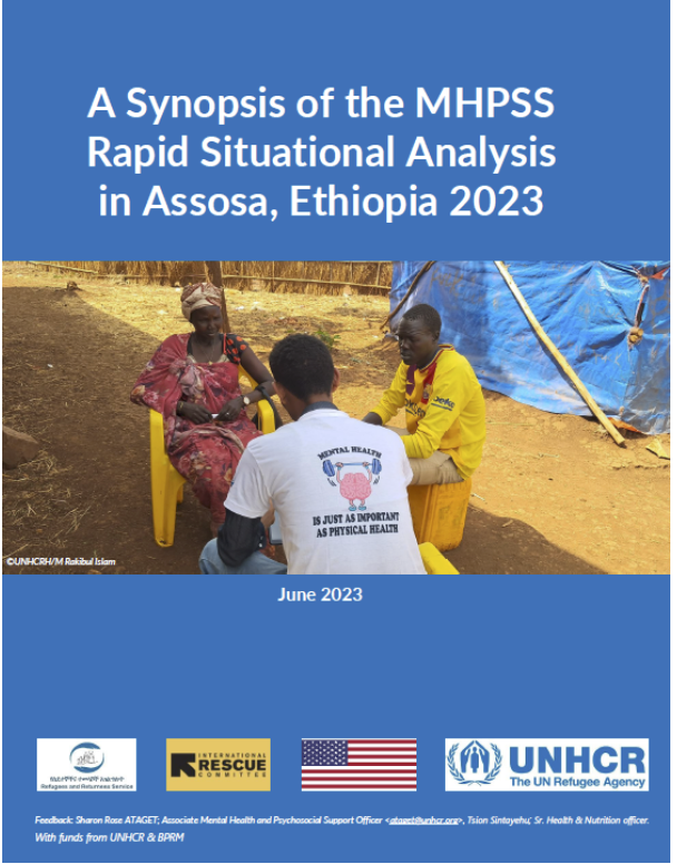 mhpss's tweet photo. NEW ⚡🌎 A Synopsis of the #MHPSS Rapid Situational Analysis in Assosa, #Ethiopia 2023

Download 🔗  https://t.co/PxI5lR25LG https://t.co/gaumSa7np2