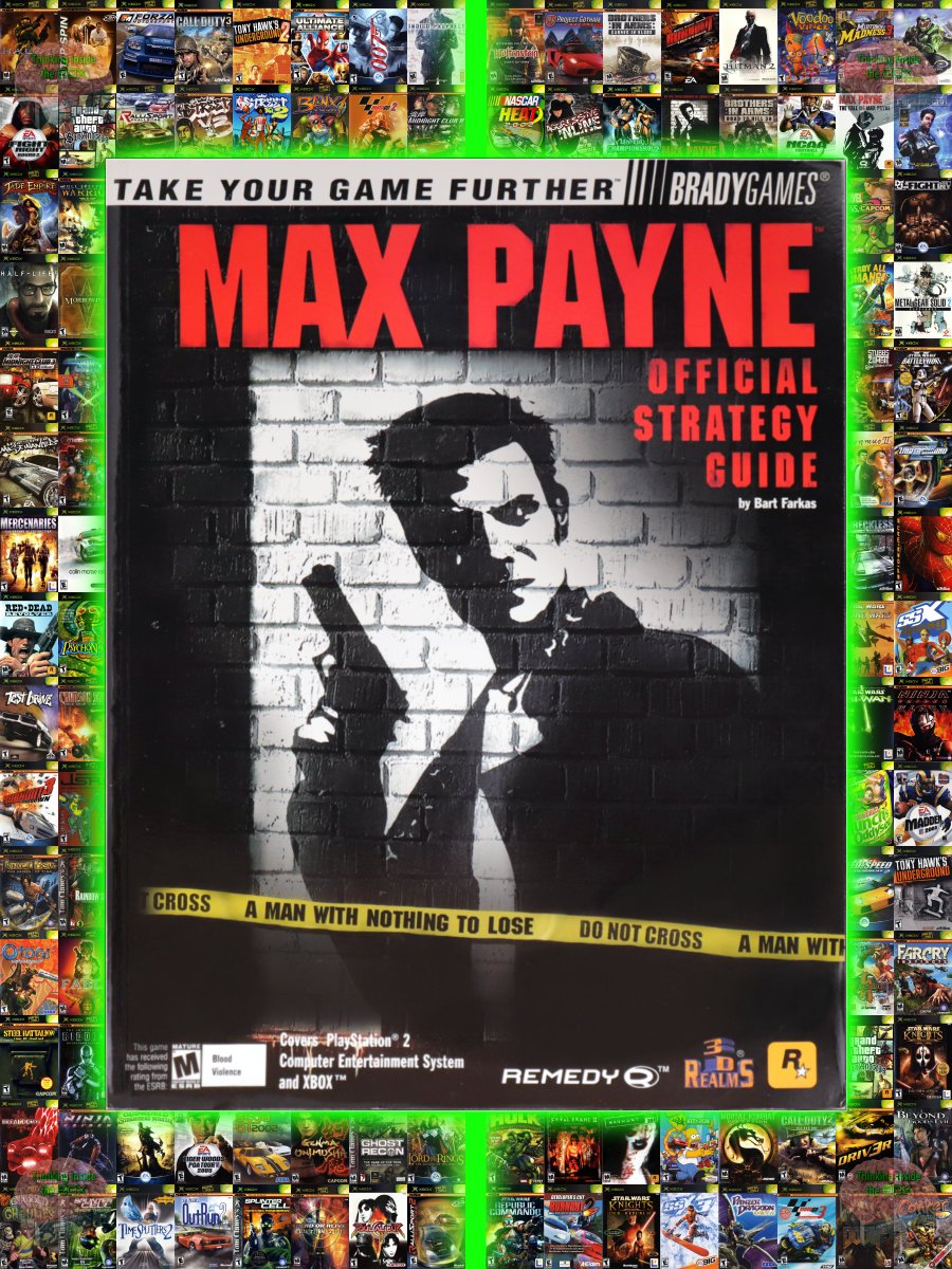 Thinkboxpodcast's tweet photo. Hello everyone! Today's Brady Games guidebook spotlight from my personal collection is number 5/128 and features: Max Payne.
This guide is readily available and can be had for around $15 in varying conditions. https://t.co/pXz1huKPJ7