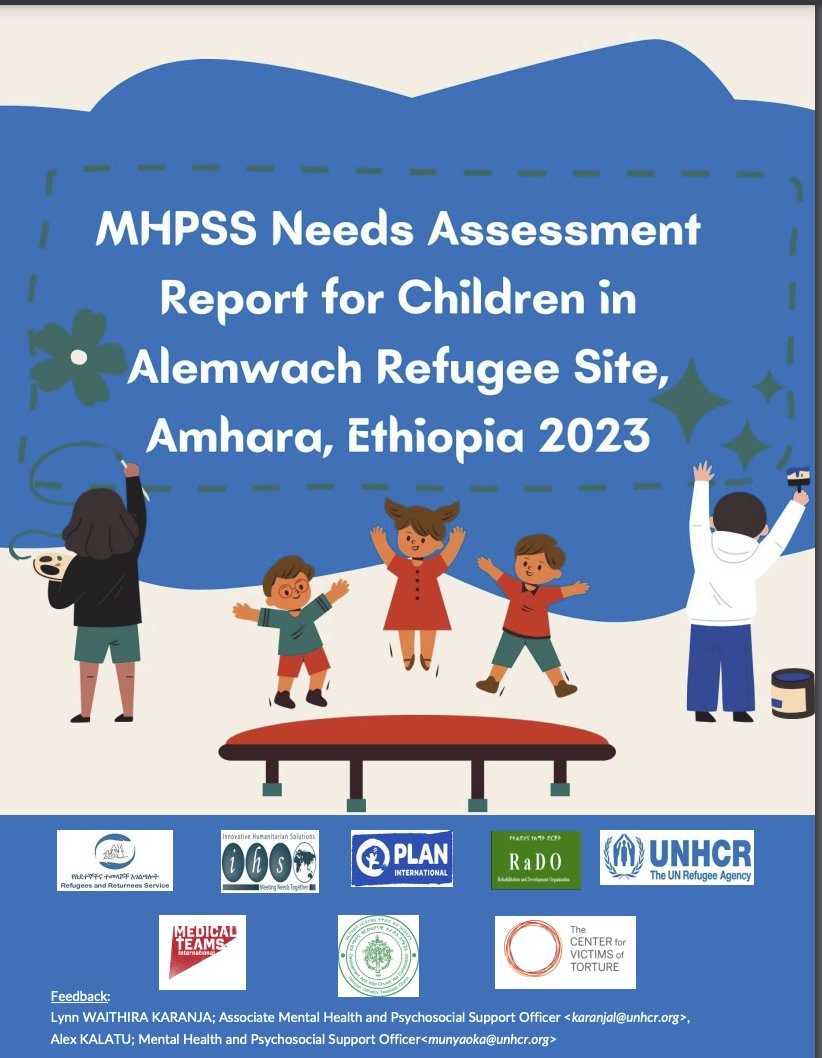 mhpss's tweet photo. RESOURCE 📗 #MHPSS Needs Assessment Report for Children in #Alemwach #Refugee Site

Download 👉 https://t.co/csLQTQSNRx https://t.co/ueBHg9s3ol