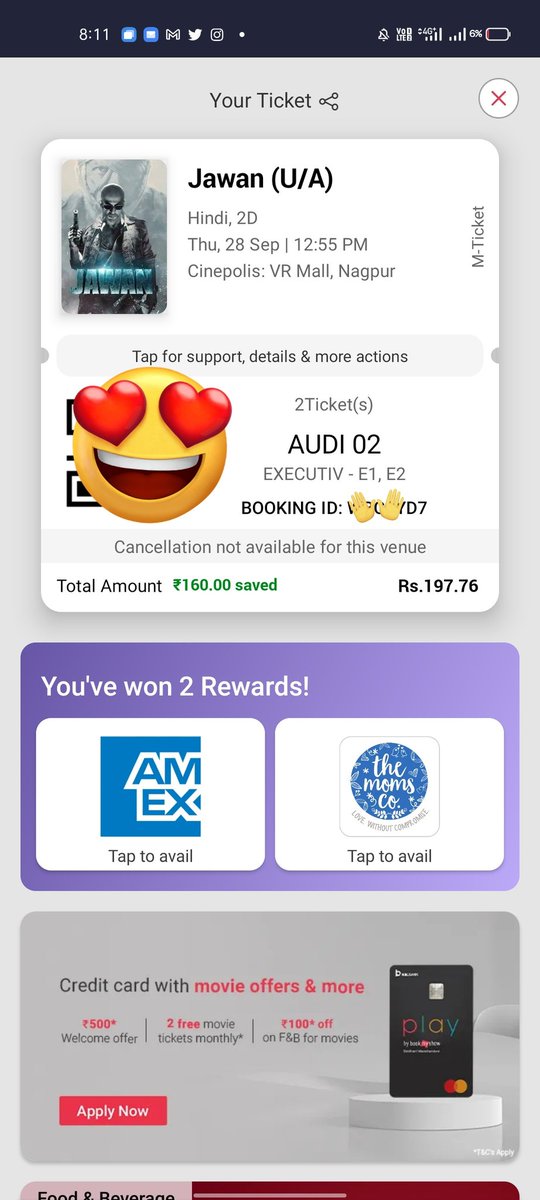 RajatItankar's tweet photo. #AskSRK Tickets Toh Book kar li but Mere Sath Bhai Ko leke Jau Ya Hone Wali Wife Ko Matlb Apki BahuRani Ye Aap He Bata Do @iamsrk Please Solve My confusion?? #JawanOffer https://t.co/d8Ruz5VqtW