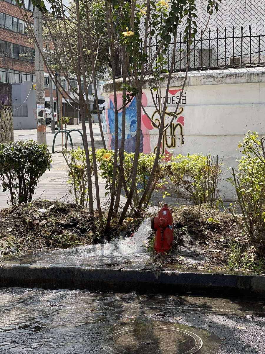 Esquina Cr 13 con 73, ojo señores <a href="/AcueductoBogota/">Acueducto de Bogotá</a> <a href="/Bogota/">Alcaldía de Bogotá</a> <a href="/AlcaldChapinero/">Alcaldía Local de Chapinero</a>