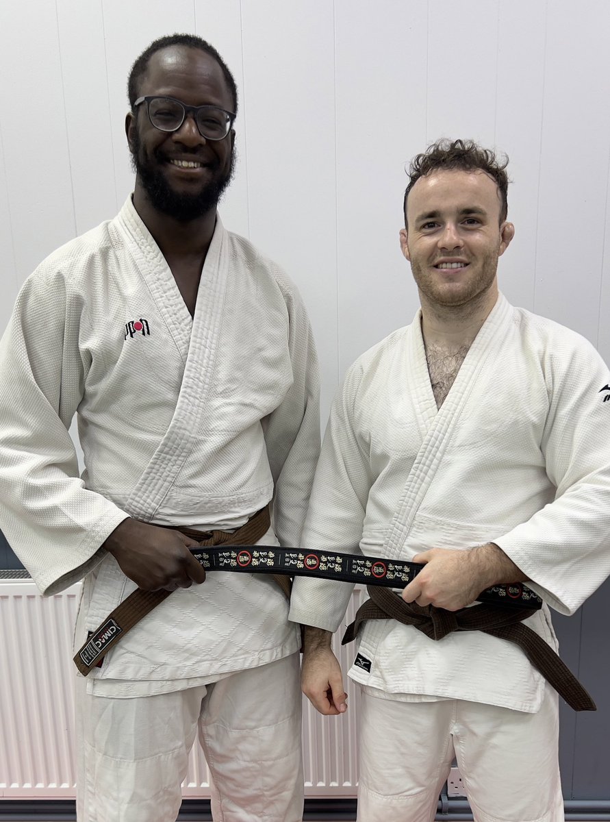 Congratulations to Franco and Dafydd, they gained their points for 1st Dan on the weekend 🎉🥋