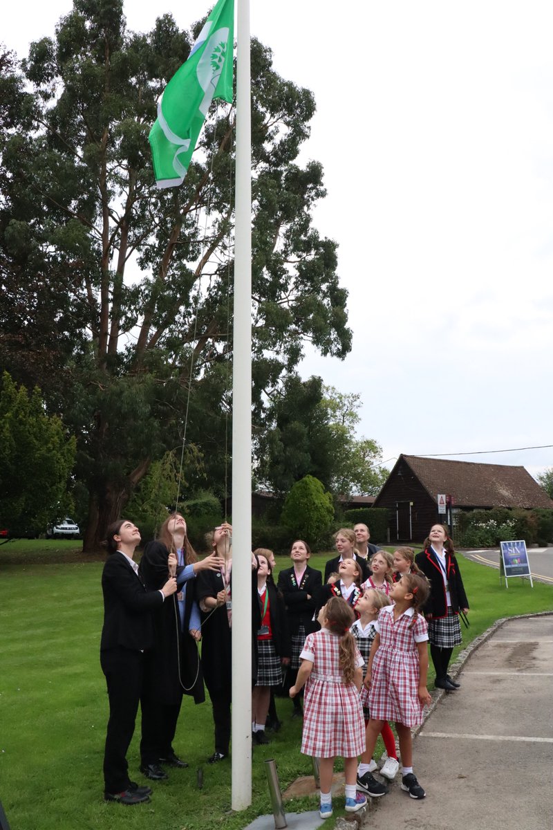 PipersCornerSch's tweet photo. Raising our newly awarded @EcoSchools flag today, with the wonderful team of Students who helped us earn this incredible accreditation as a Whole School. #PipersPride #PipersHOPE #PipersInspire #PipersOutdoors #PipersForestSchool. https://t.co/WGNgvF3osV