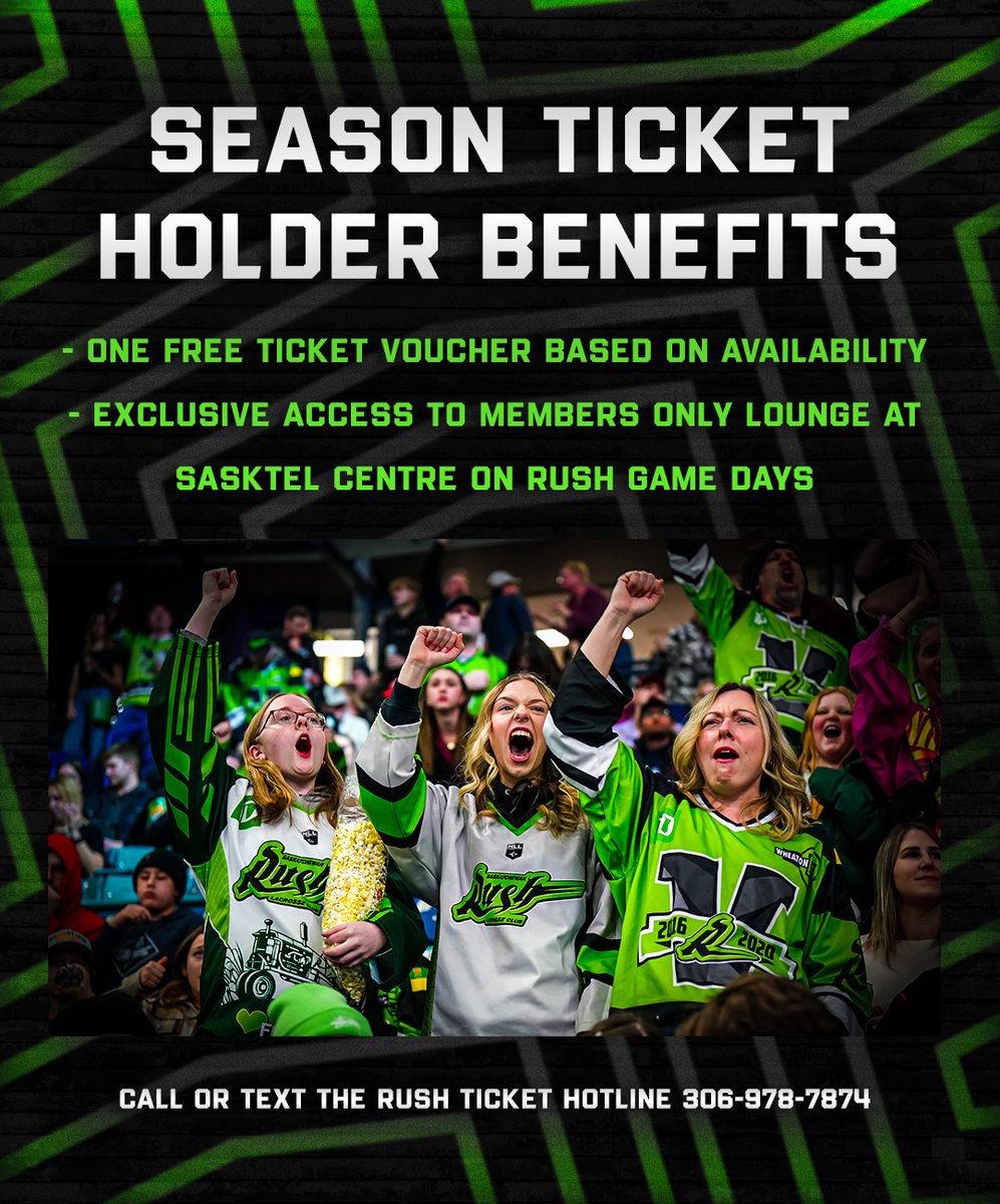 A members only lounge and you can bring a friend? That's just a couple of the benefits of being a season ticket holder!

LINK | t.ly/9QV1i