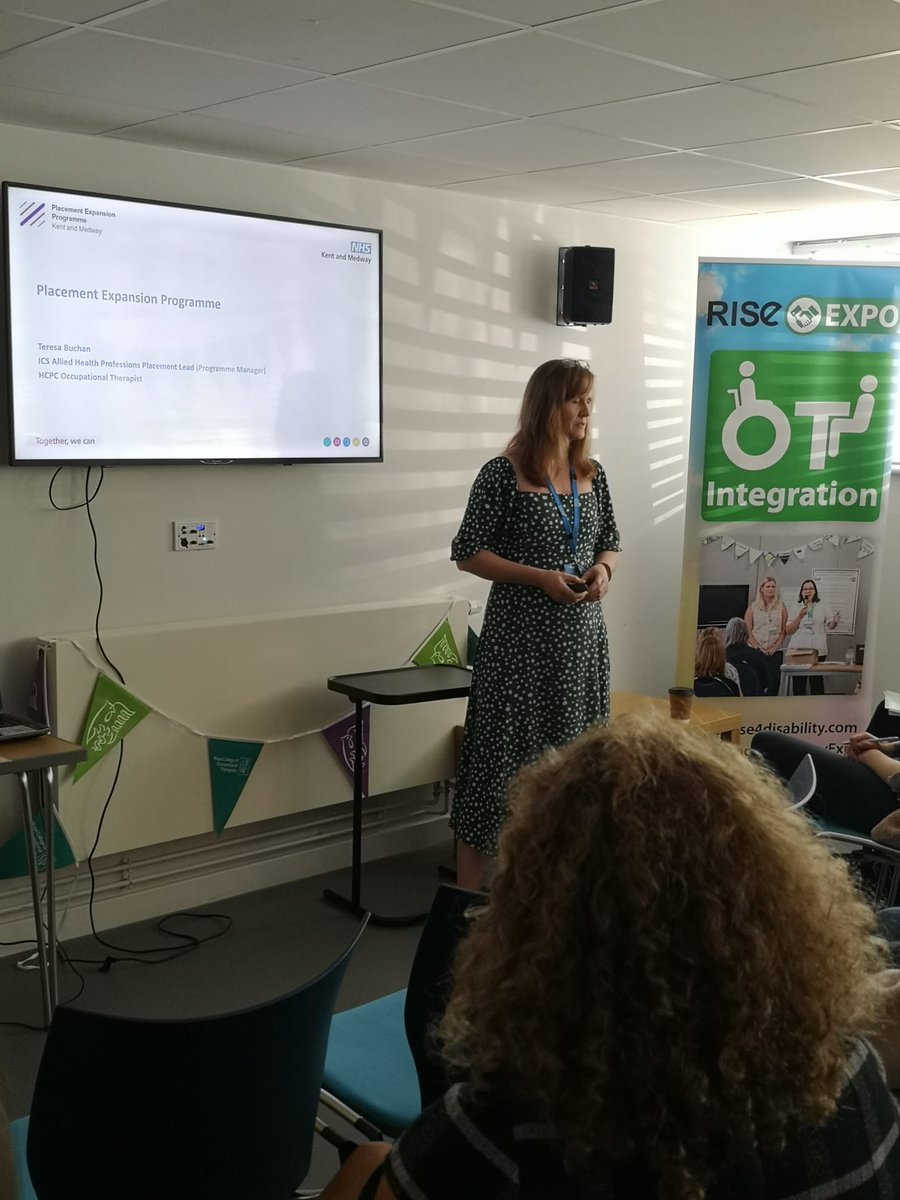 Teresa Buchan (@teresa_buchan) on Twitter photo It was great to be talking placements at @RISE4Disability conference on behalf of <a href="/NHSKentMedway/">NHS Kent and Medway</a> placement expansion programme.
Coupled with <a href="/AmyACD/">Amy Daniels</a> talking all things AHP sharing system collaborations. <a href="/KMAHPFaculty/">Kent and Medway AHP Faculty</a> <a href="/janemil45373076/">jane.miller</a> It was great to be talking placements at @RISE4Disability conference on behalf of <a href="/NHSKentMedway/">NHS Kent and Medway</a> placement expansion programme.
Coupled with <a href="/AmyACD/">Amy Daniels</a> talking all things AHP sharing system collaborations. <a href="/KMAHPFaculty/">Kent and Medway AHP Faculty</a> <a href="/janemil45373076/">jane.miller</a>