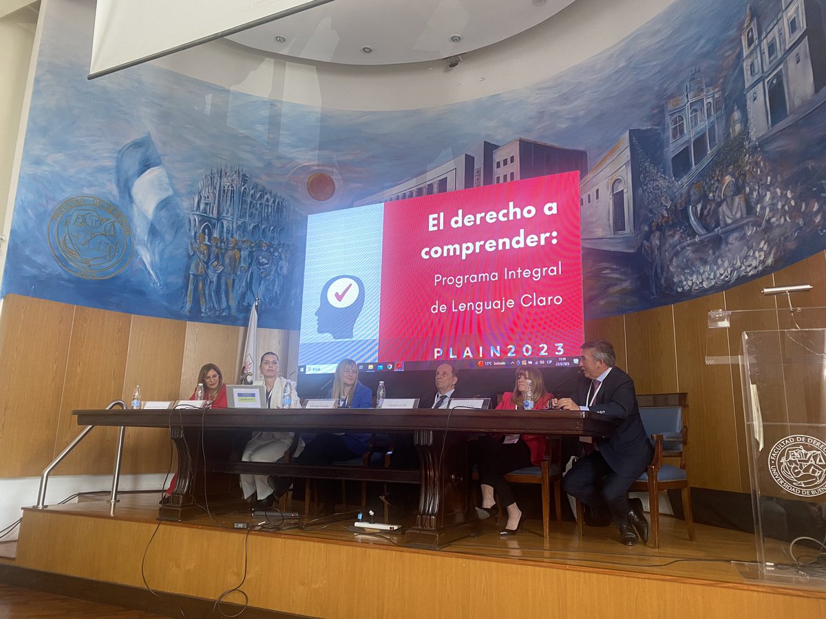 Gisela Candarle: El poder judicial argentino tiene un programa integral de lenguaje claro.