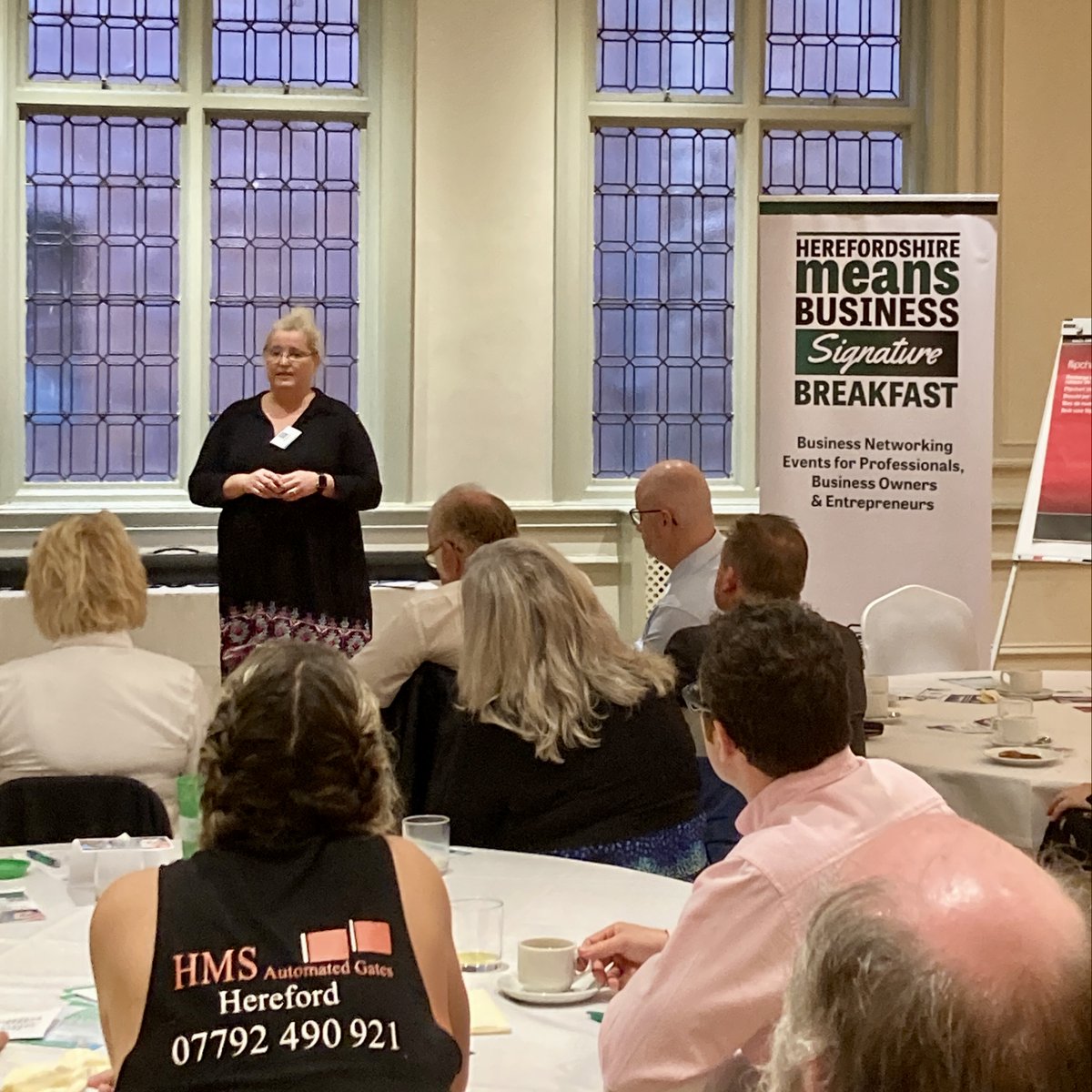 Another fantastic Business Networking Breakfast this morning at <a href="/greendragonhfd/">The Green Dragon Hotel</a>. A delicious cooked breakfast, rapid 60 second round, a brilliant talk from Michelle Collins from NatWest and nearly 50 attendees in the room!

It's great to hear so many stories of #HMBiz Members