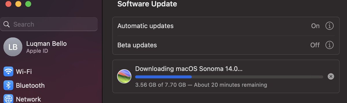 LuqmanBello_'s tweet image. Who has installed #macOS14  #Sonoma. Please share feedback before we join the gang