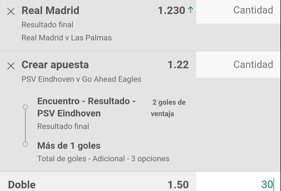 Algunas apuestas del grupo las pondré por aquí por si alguno quiere seguirlas y probar