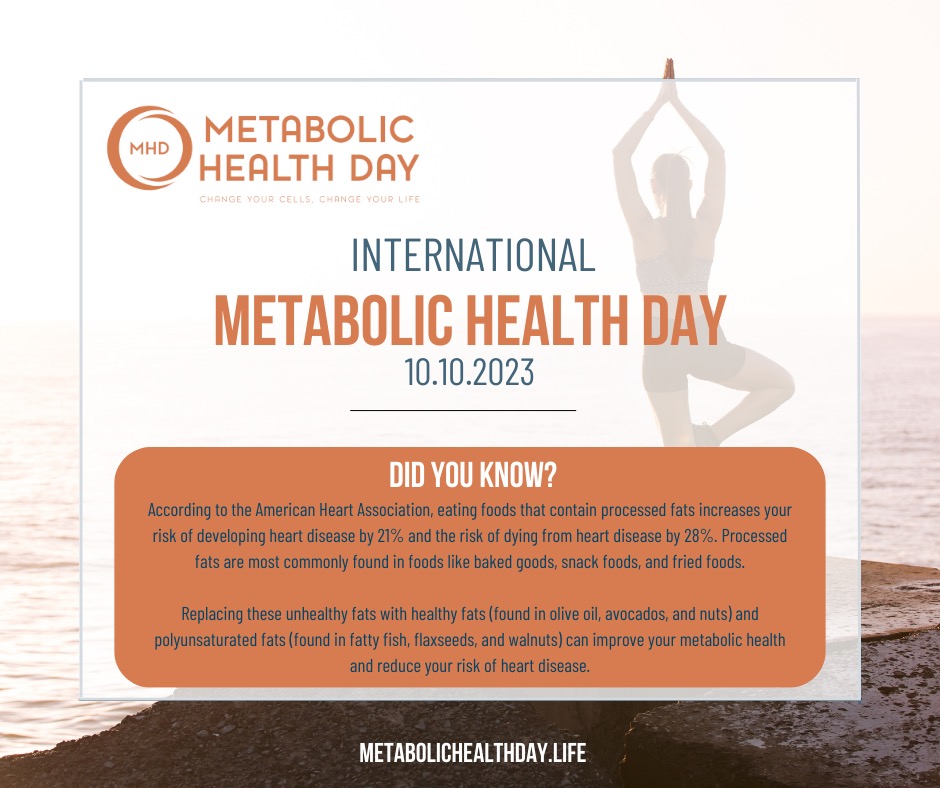 Cancer Options are very proud to be sponsoring Metabolic Health Day