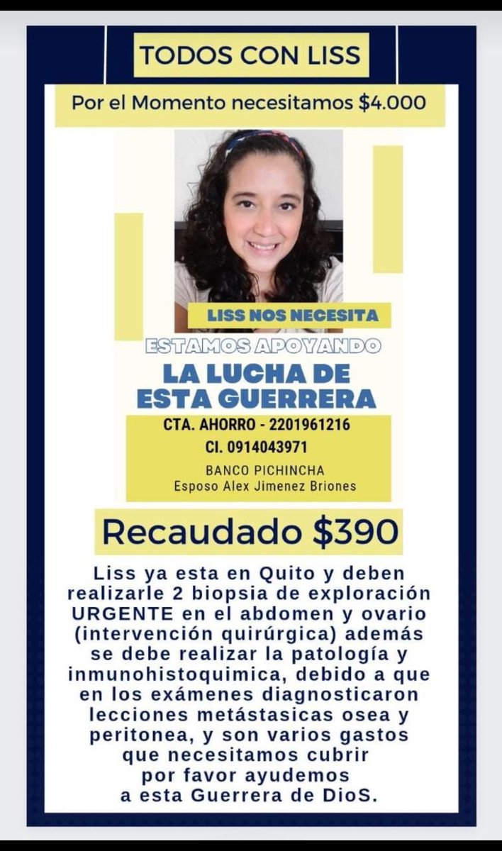 jaime_roberto22's tweet photo. Si puedes compartir en tus historias y etiquetar @liss_r82 es para mi hermana
Muchas gracias 🔥🙏❤️ https://t.co/eKwD776zVE