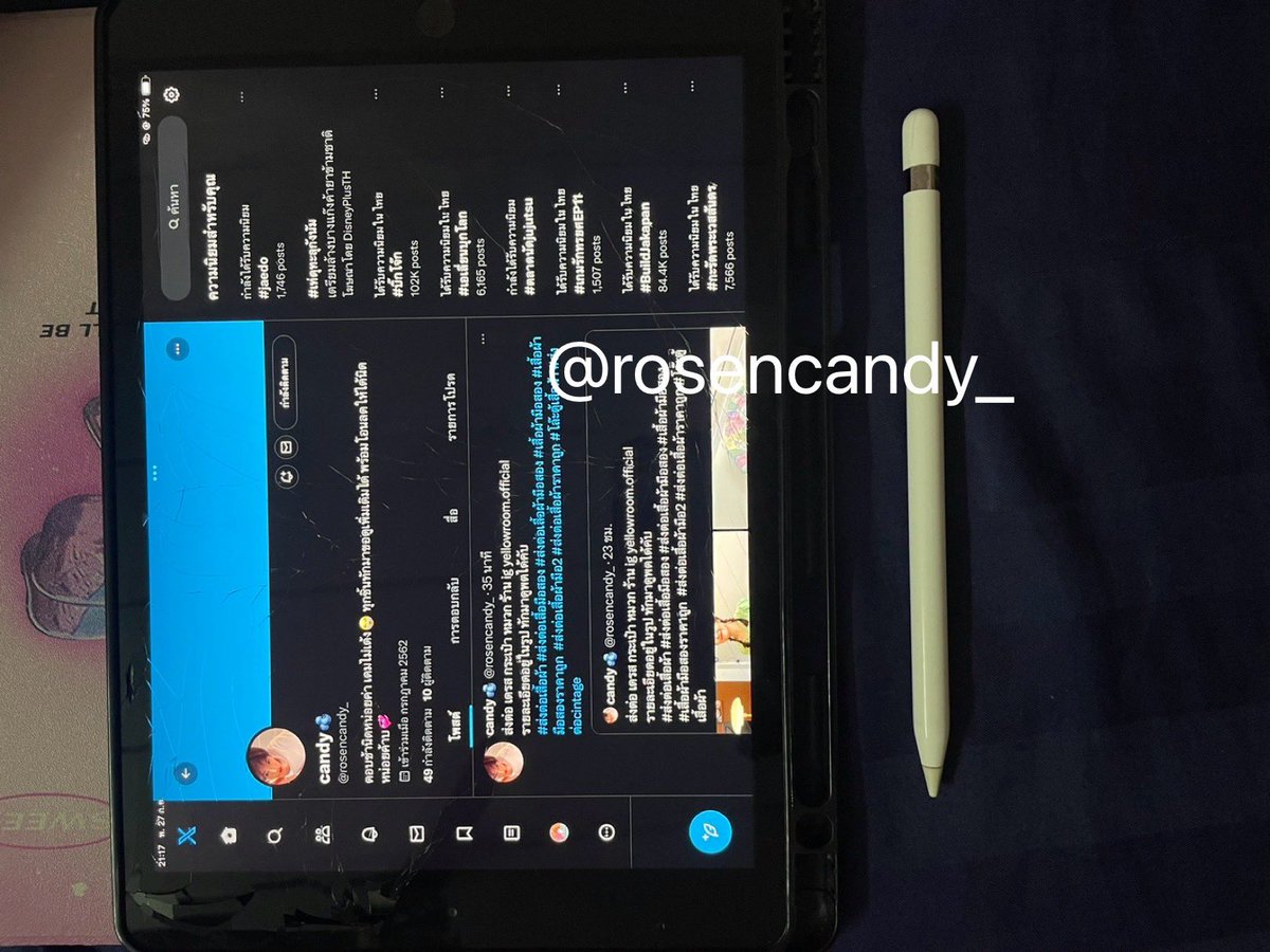 rosencandy_'s tweet photo. เพื่อนฝากปล่อย apple pencil 1 🌟2000บาท🌟
มีแค่ตัวปากกาของแท้หัวปากกาถลอกนิดหน่อยเปลี่ยนได้ใช้งานได้เหมือนเดิม ตรงฝาครอบชาร์จร้าวแต่ไม่มีผลต่อการใช้งาน พร้อมโอนลดได้

#ส่งต่อapplepencil #ส่งต่อapplepencil1 #applepencil1 #applepencilมือสอง #ApplePencil #ปากกาไอแพด #ปากกาไอแพดมือ2 https://t.co/CQJth6VkyQ
