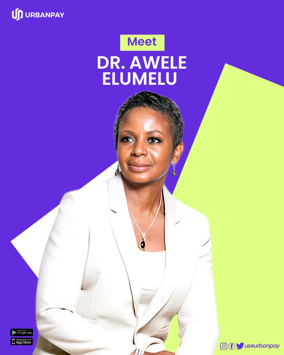 useurbanpay's tweet photo. Meet our WCW Dr. Awele Elumelu
#wcw #women #successfulwomen #nigeriafinance #fintech #UrbanPay https://t.co/0eeRTKr2jN