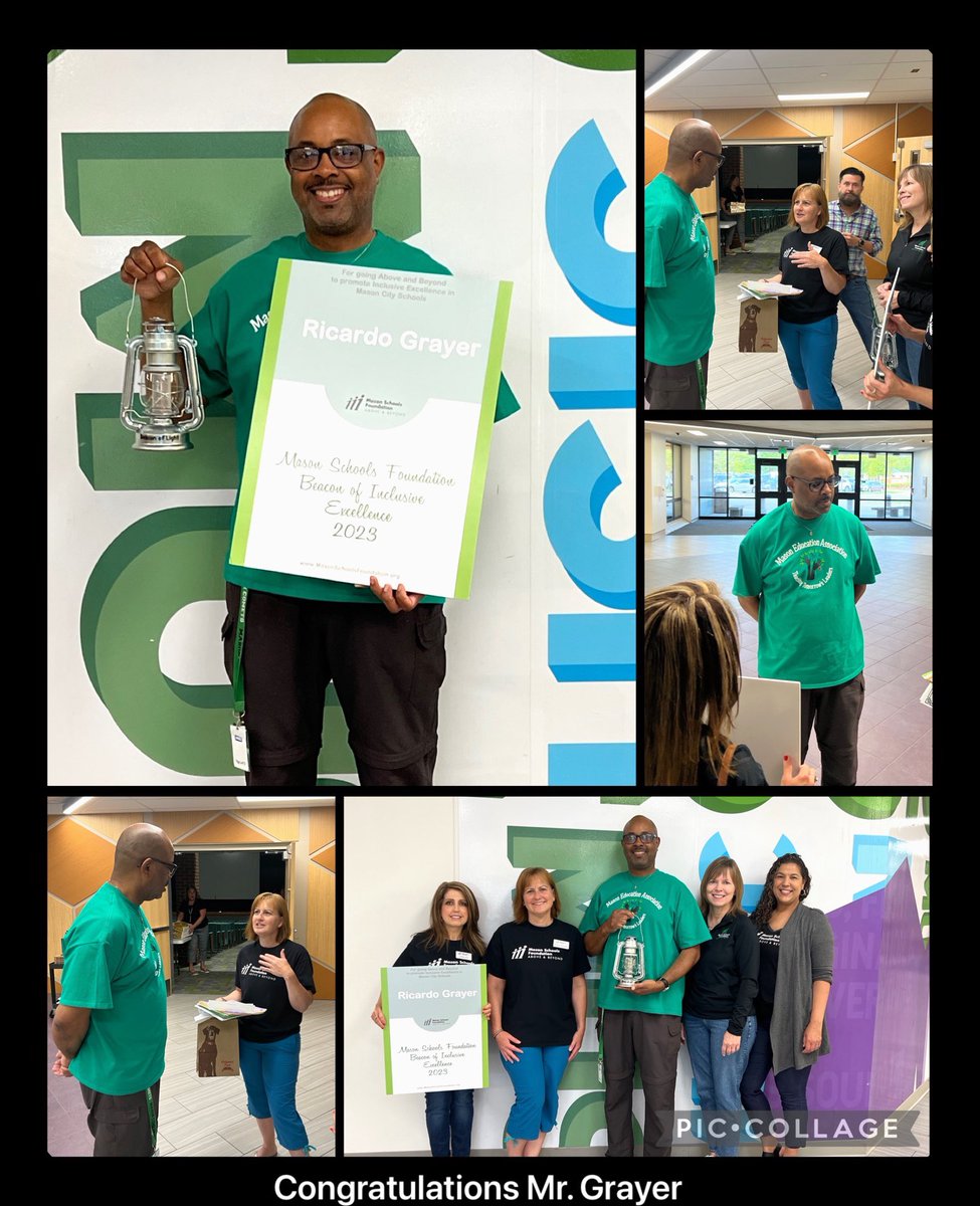 MSF (@msfabovebeyond) on Twitter photo Congrats to Ricardo Grayer, <a href="/MMScomets/">Mason Middle School</a> 8th grade US History teacher, recipient of MSF Beacon of Inclusive Excellence award. Full story: facebook.com/10006437777180β¦ <a href="/JayReutter/">JayReutter</a> <a href="/MasonSchools/">Mason City Schools</a> <a href="/cooperlearns/">Jonathan Cooper</a> Congrats to Ricardo Grayer, <a href="/MMScomets/">Mason Middle School</a> 8th grade US History teacher, recipient of MSF Beacon of Inclusive Excellence award. Full story: facebook.com/10006437777180β¦ <a href="/JayReutter/">JayReutter</a> <a href="/MasonSchools/">Mason City Schools</a> <a href="/cooperlearns/">Jonathan Cooper</a>