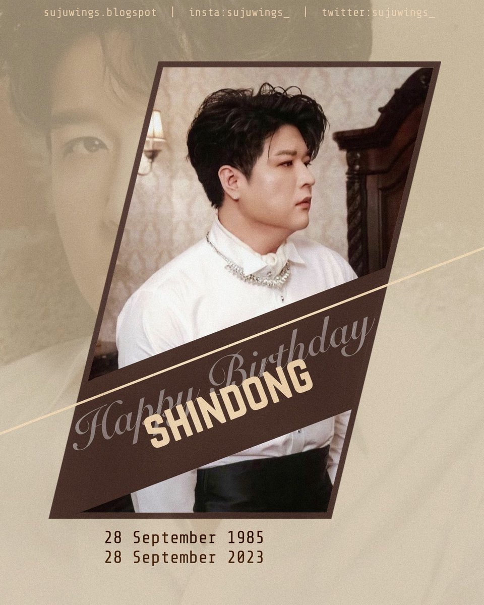 Sujuwings_'s tweet photo. اليوم بتاريخ 28-09-2023 بتوقيت كوريا عيد ميلاد شيندونغ الـ38.. 💙

تصميم : TOTA3074
#HAPPYSHINDONGDAY
#동그리동_재간둥이_신동생일
@SJofficial https://t.co/mudHMckINg