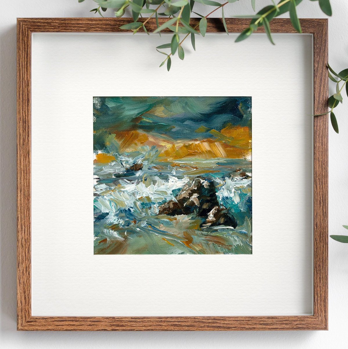 New mini seascape available in my #etsy shop!
Breaking Waves Oil Painting, Impasto Stormy Seascape
inkrabbitdesigns.etsy.com/listing/156173…
#oilpainting #seascape #stormy #waves #surf #breakingwaves #landscape #impastopainting #texturedart #fineartforsale #artoninstagram #ocean