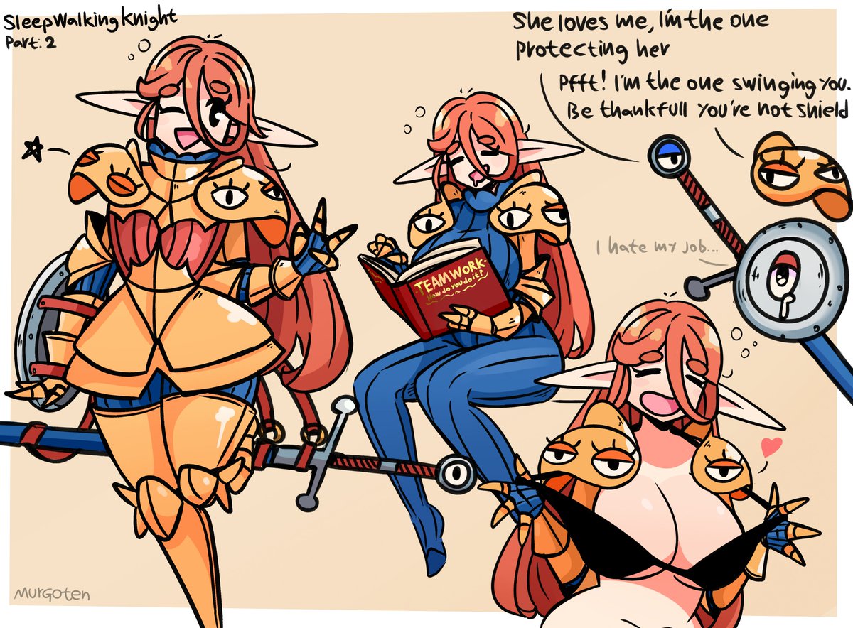 Sleepwalking Knight again. With some new friends