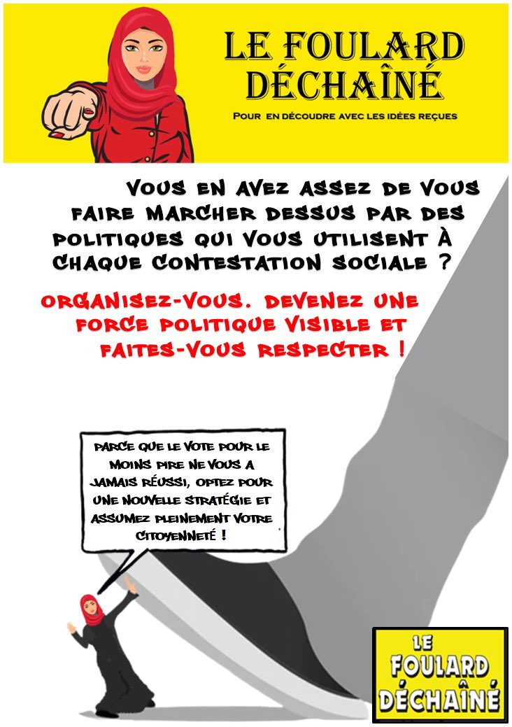 À retrouver dans votre prochain hors-série du Foulard Déchaîné, spécial contestation ✊

#Abaya 
#Qamis
#hijab 
#NousSommesEnGuerre