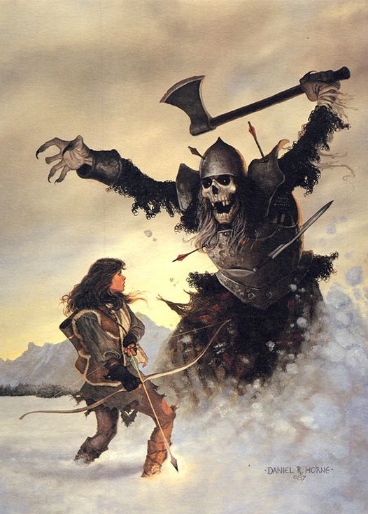 Some Daniel Horne greatness for this Wednesday morning. I love this piece, probably my favourite of his. 

#OSR #DnD #ADnD #ODnD #DnDBasic #HolmesBasic #oldschoolttrpg #dungeonsanddragons