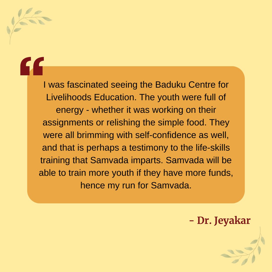 OfficialSamvada's tweet photo. #MarathonForACause | Kudos to Dr. Jeyakar for taking on his 1st full #marathon at nearly 70 and in support for #Samvada. His determination inspires us and we thank him for taking up our cause!

Rally behind him by clicking on this link https://t.co/V1jNIv4v85

#BengaluruMarathon https://t.co/BasBEpISBV