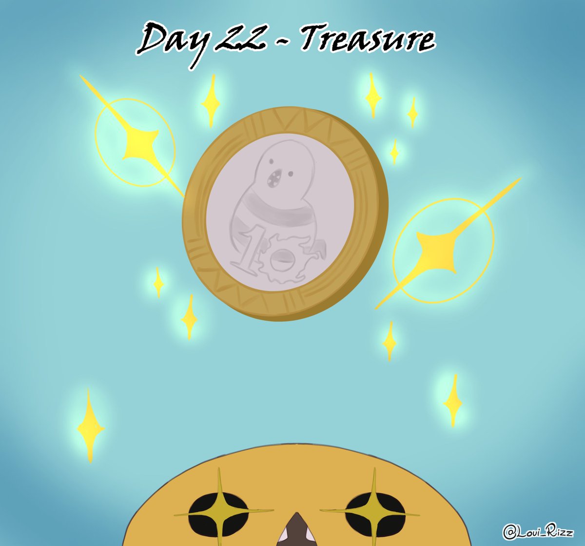 Loui_Rizz's tweet photo. Day 22 - Treasure
Celebrative coin for the 10th anniversary of A Realm Reborn!
#Screetember #ffxiv #FFXIVART #FinalFantasyXIV #finalfantasy14 #greatserpentofronka #art #illustration #lahee https://t.co/ibRYywi6nG