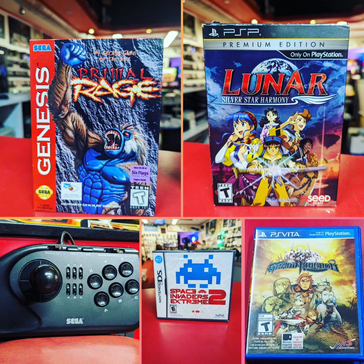 digitalpress's tweet photo. A few items of interest were just traded in, including a large collection of SNES games!

#digitalpress #videogames #thisjustin #tradein #retrogames #retrogamestore #retrogaming #gameon https://t.co/FfY1TYKnLA
