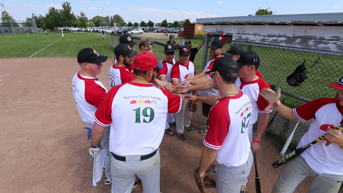 Go, Team!! Our NFF guys knocked it out of the park at this year's Metal Bashers Baseball Tournament! ⚾ Gorgeous weather, healthy competition and this all-star team made the tournament an absolute grand slam of a time! . . . . #NatureFreshFarms #NFF #MetalBashers #OurTeam