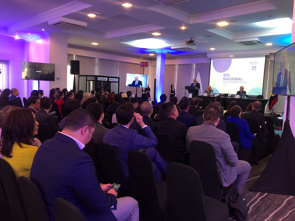 Competencia_Ec's tweet photo. “Este encuentro es un hito para el país, pues estamos elevando el trabajo del Ecuador a estándares internacionales, como lo hemos realizado en nuestra gestión y que se ha fortalecido año a año, desde hace más de una década, cuando se promulgó la LORCPM en el país” @danilosylvap. https://t.co/9gRH8K3P3m