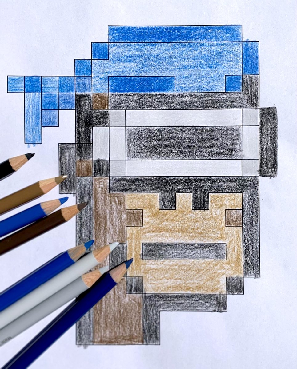 niftynaut's tweet photo. Trying out some new coloured pencils. I could do that all day. 💛 https://t.co/ZpaSfvdnco