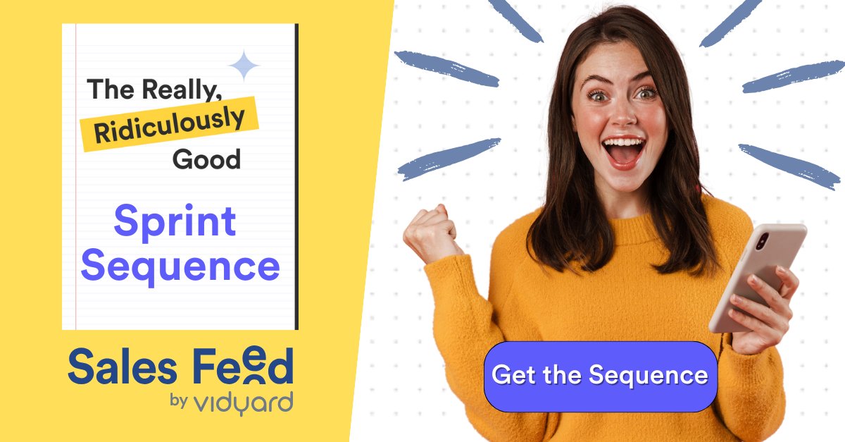 Suffering from pipeline anxiety?

From the initial cold call script to the break up email, this 18-day 15-step sprint sequence is guaranteed to help you book more meetings, and FAST.

Get it here: bit.ly/3XVQ1gr

#sales