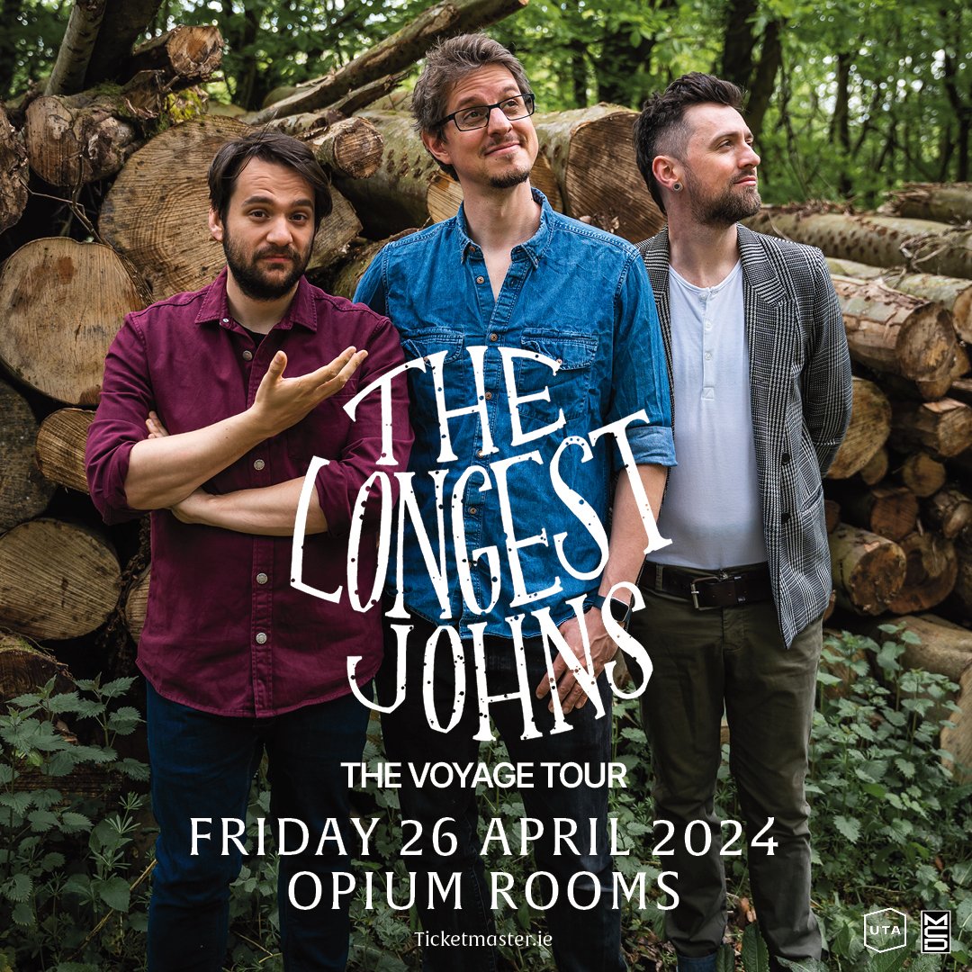 #TONIGHT Sea-shanty hit makers @TheLongestJohns play Opium Live, Dublin - Doors 7:30pm opium.ie/events/the-lon… @mcd_productions @whelanslive