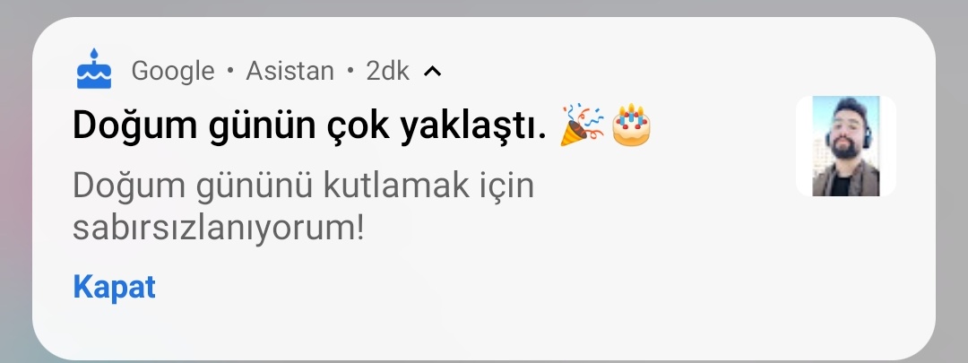 Tamam bilader sakin ol