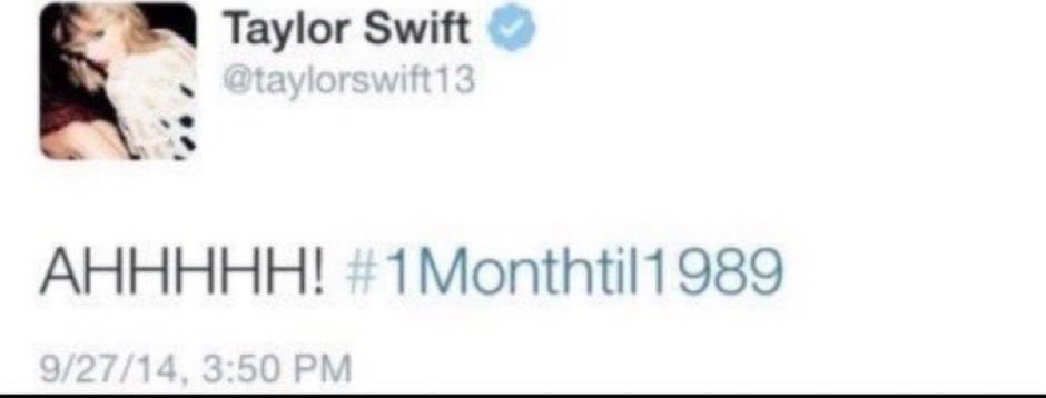 AHHHHH! #1989TaylorsVersion