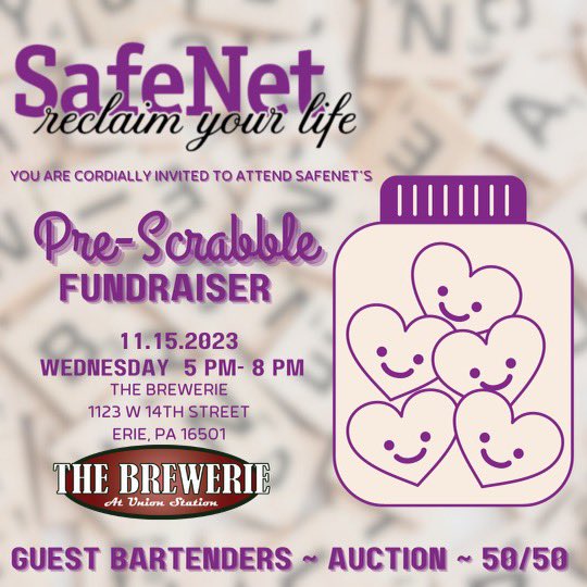 SafeNet (@safeneterie) on Twitter photo Mark your calendars to join SafeNet and our guest bartenders for a fundraiser at <a href="/TheBrewerie/">TheBrewerie</a> 11/15 from 5-8pm. Mark your calendars to join SafeNet and our guest bartenders for a fundraiser at <a href="/TheBrewerie/">TheBrewerie</a> 11/15 from 5-8pm.